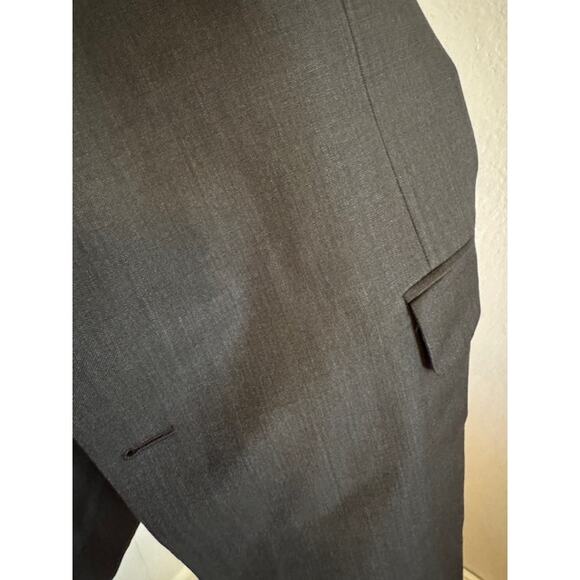 Burberry Vintage Cashmere Wool Gray Blazer 48L - Picture 5 of 11